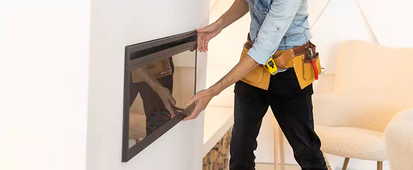 Metal Fireplace Installation in Artesia, California