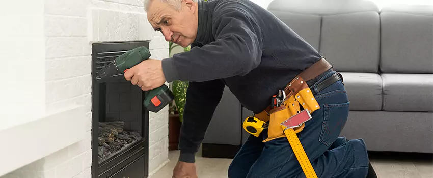 New Indoor Fireplace Installation in Artesia, California
