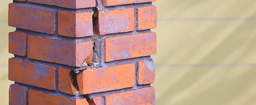 Repairing Cracked Porcelain Tiles for Fireplace in Artesia, CA